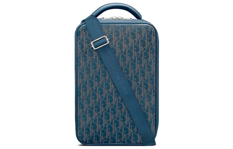 Сумка DIOR World Tour Shoulder Bag Navy Blue - изображение 1