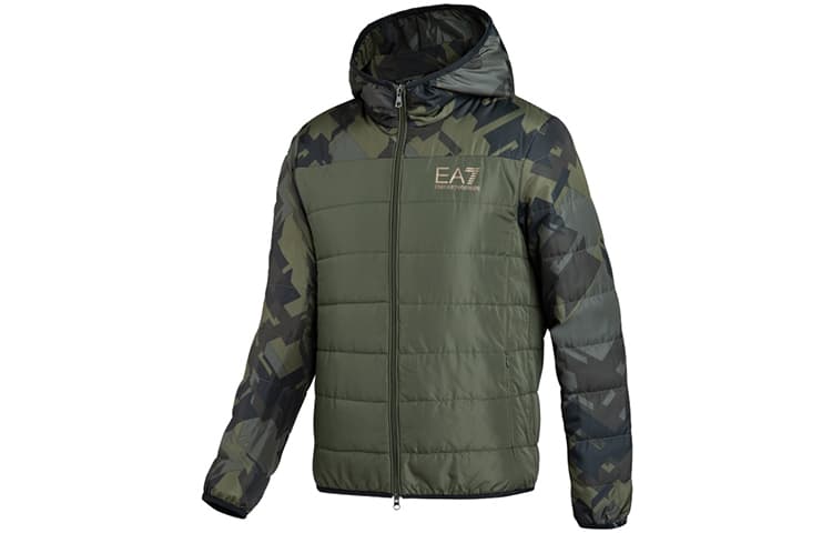 Зимняя куртка пуховик Emporio Armani EA7 - изображение 3