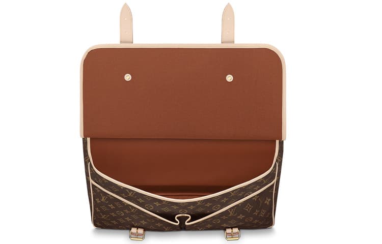 Сумка Louis Vuitton Monogram Carved Hunting Bag Brown - изображение 4
