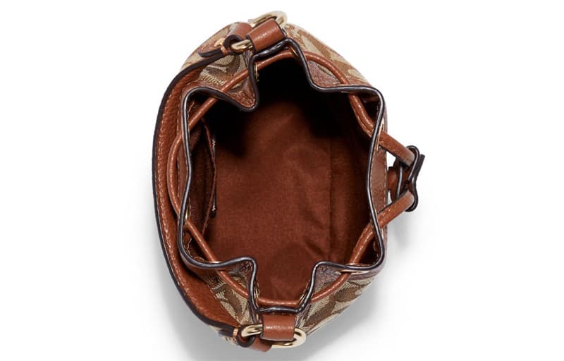 Сумка Coach Dempsey Bucket Bag Brown Monogram - изображение 3