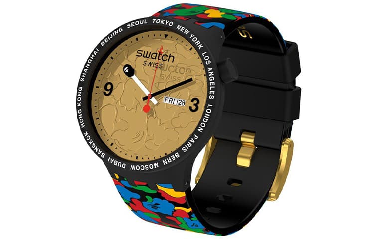 Часы Swatch x Bape Tokyo - изображение 3