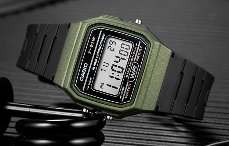 Часы CASIO YOUTH CLASSIC F-91WM-3A - изображение 3
