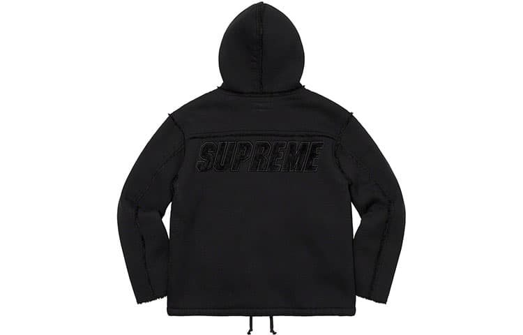 Куртка Supreme FW21 Faux Shearling Hooded Jacket - изображение 2