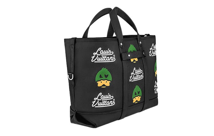 Сумка LOUIS VUITTON x NIGO Tote Journe Black - изображение 2