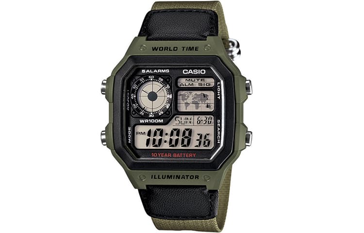 Часы Casio AE-1200WHB-3B - изображение 1
