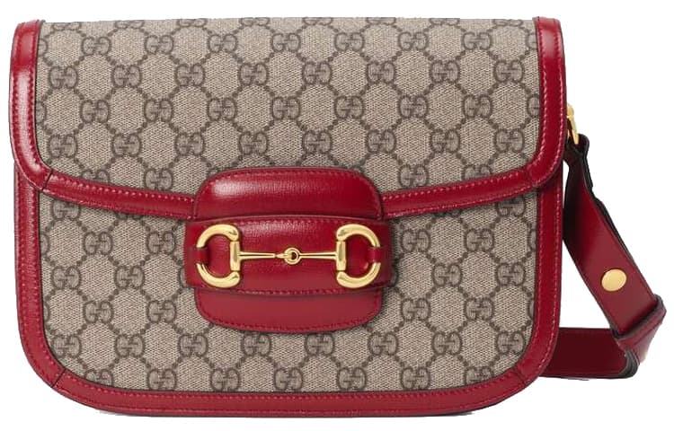 Мини-сумка Gucci Horsebit 1955 Saddle Bag - изображение 1