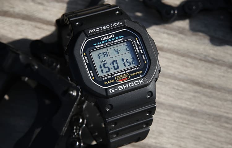 Часы Casio G-Shock DW-5600E-1VPF Black - изображение 5