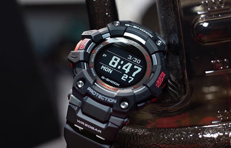 Часы CASIO G-SQUAD G-SHOCK LED GBD-100-1 - изображение 3