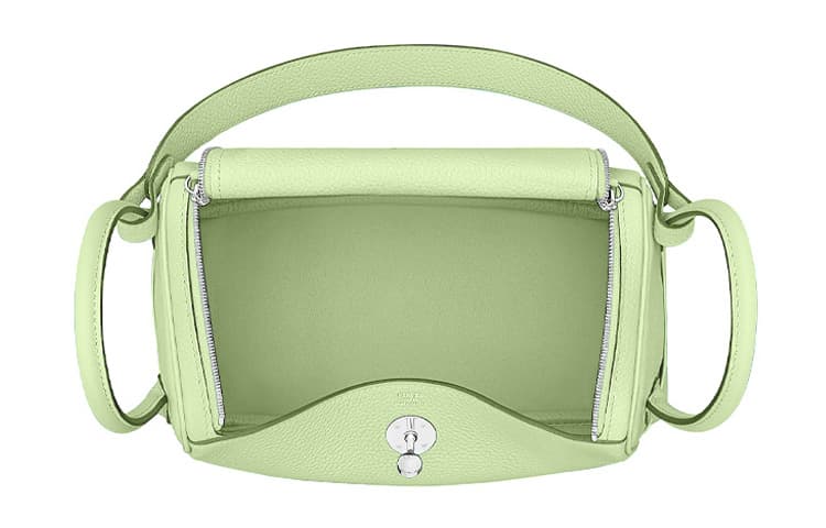 Сумка HERMES Lindy 26 Evercolor 3I Vert Criquet - изображение 2