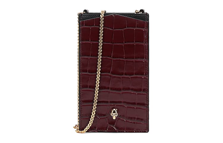 Мини-сумка Alexander McQueen Leather Crossbody Bag - изображение 1