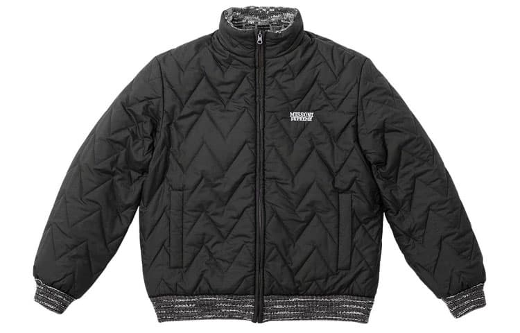 Зимняя куртка пуховик Supreme FW21 Week 13 x Missoni Reversible Knit Jacket - изображение 3