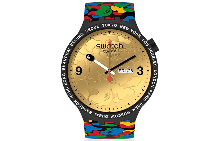 Часы Swatch x Bape Tokyo - изображение 1