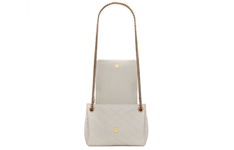 Мини-сумка Saint Laurent Nolita White - изображение 5