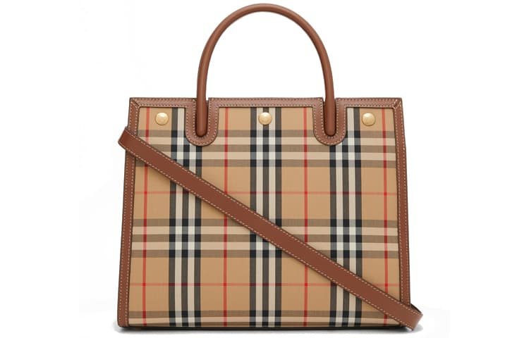 Сумка Burberry Vintage Check Tote - изображение 3