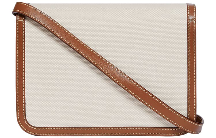 Сумка через плечо Burberry TB Metal Buckle Messenger Bag Small Natural Malt Brown - изображение 4