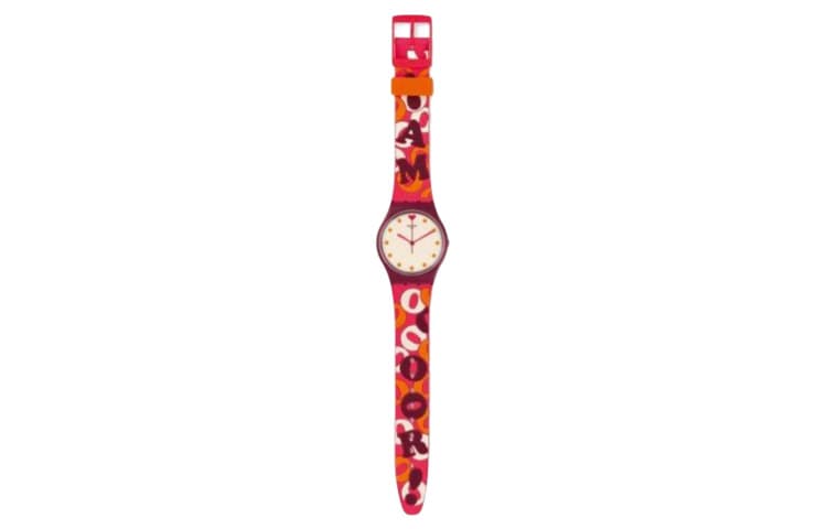 Часы Swatch Quartz Механизм Женские часы 34 мм Бежевый - изображение 2