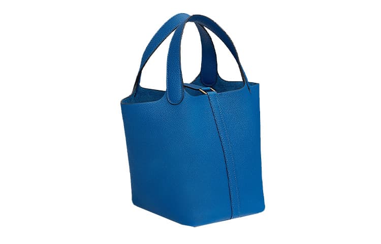 Сумка HERMES Picotin Maurice 71 Bleu France - изображение 2