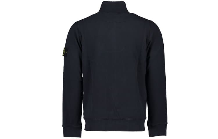 Куртка Stone Island Logo Zip Jacket Navy - изображение 2