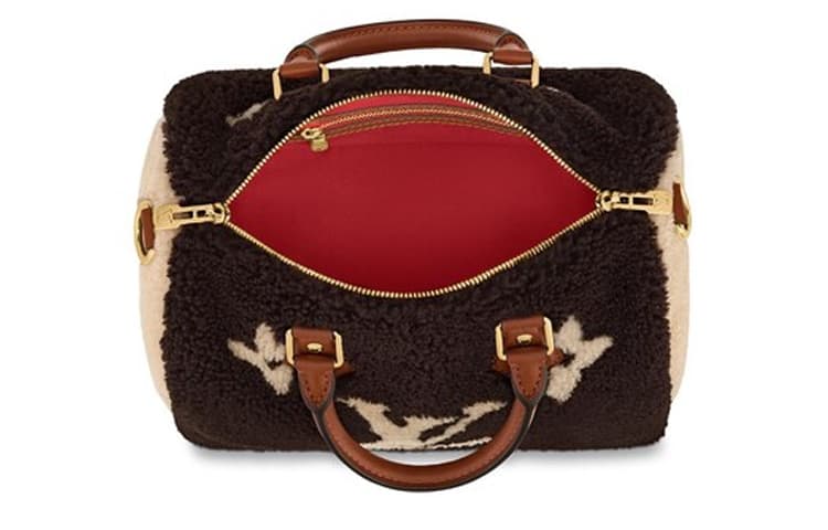 Сумка LOUIS VUITTON Speedy Teddy 25 - изображение 5
