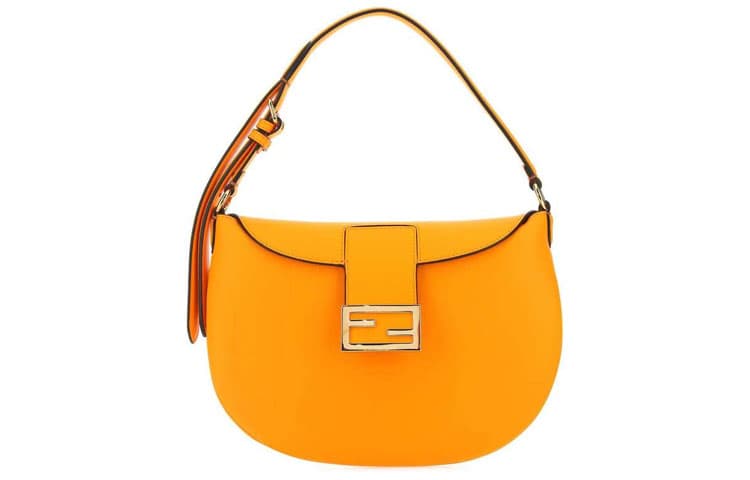 Мини-сумка Fendi Croissant Orange - изображение 1