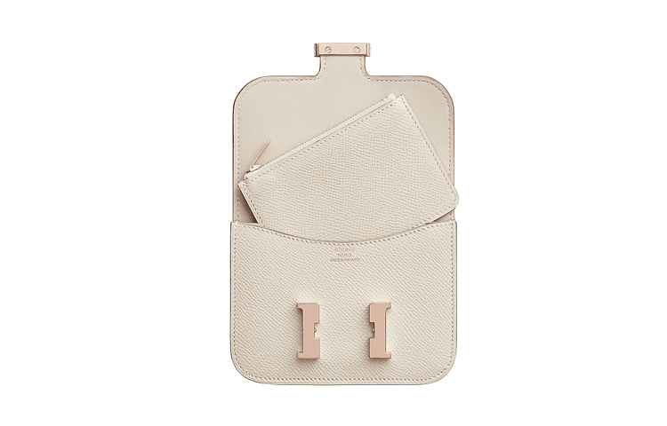 Поясная сумка HERMES Constance Slim Epsom 10 Craie - изображение 5