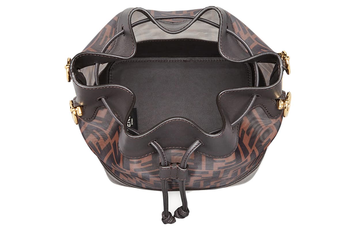 Сумка через плечо Fendi Mon Tresor Brown - изображение 4