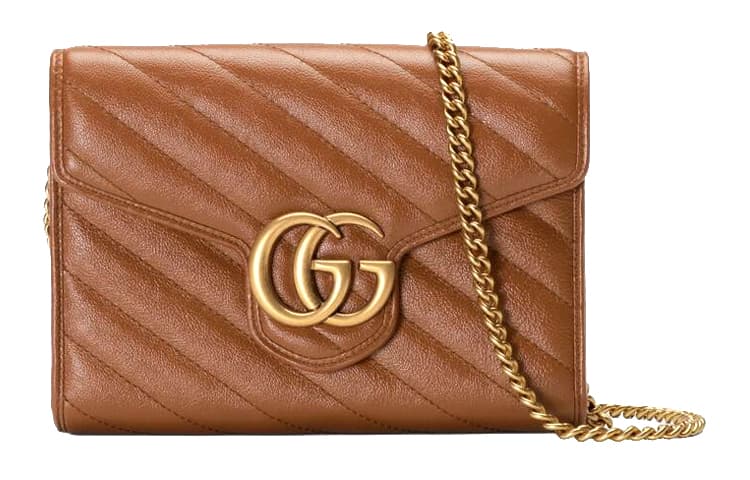 Мини-сумка GUCCI Marmont Logo - изображение 1