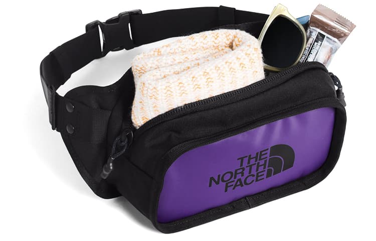 The North Face Waist Bag Black Purple - изображение 3