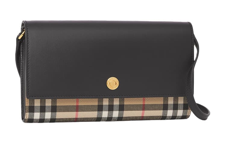 Сумка через плечо Burberry Vintage Check Crossbody Bag - изображение 2