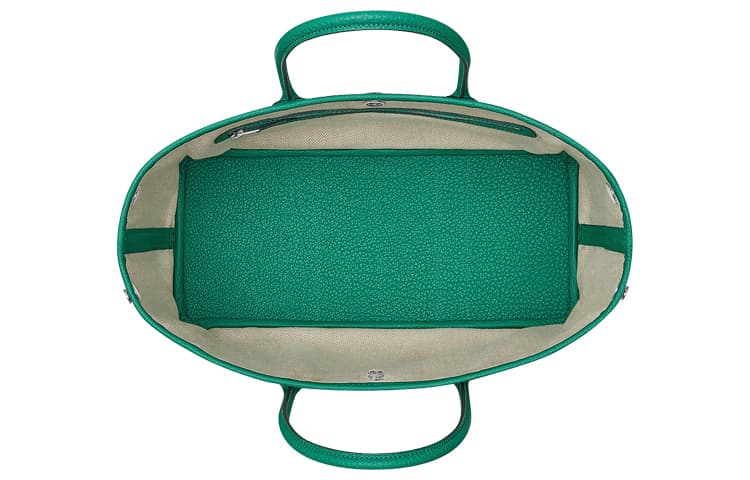 Сумка HERMES Garden Party 30 Veau Negonda U1 Vert Verone - изображение 3