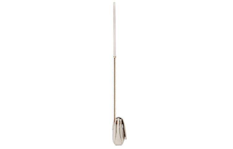 Мини-сумка Saint Laurent Nolita White - изображение 4