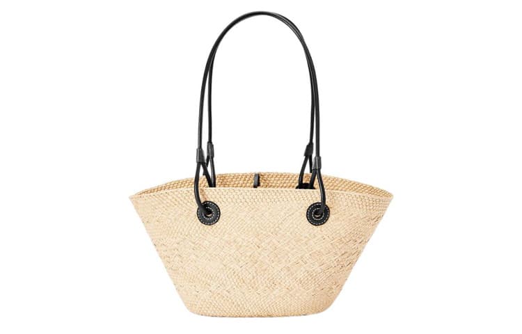 Мини-сумка LOEWE Anagram Basket Black - изображение 4