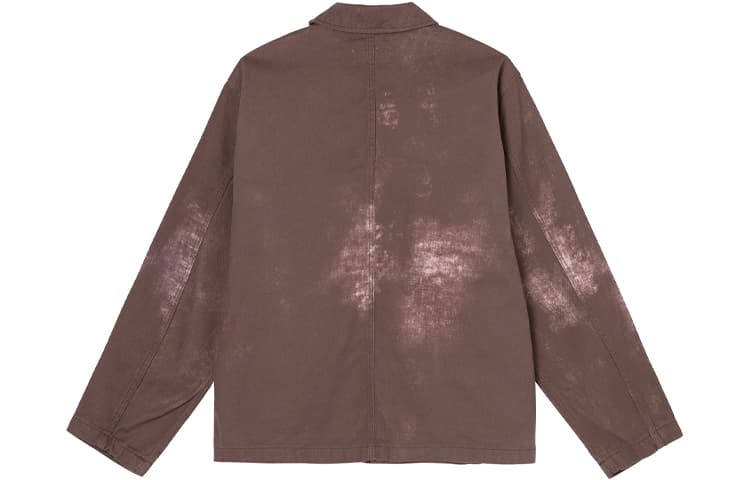 Куртка Stussy Spotted Bleach Jacket Brown - изображение 2
