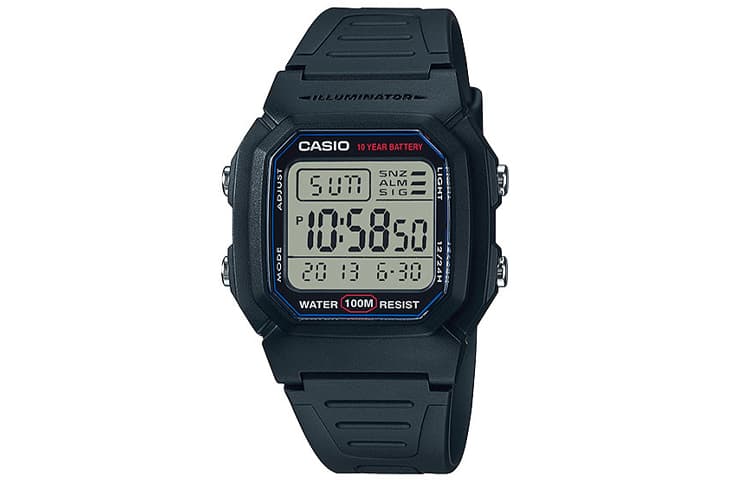 Часы CASIO STANDARD W-800H-1A - изображение 1