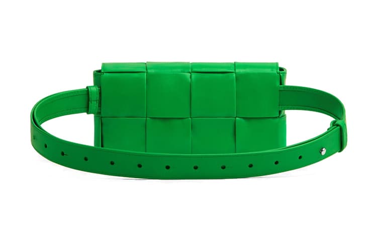 Сумка через плечо Bottega Veneta Cassette Belt Parakeet Green - изображение 4