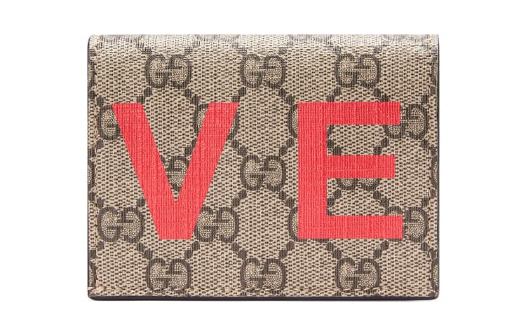 Кошелек Gucci Love Canvas Card Holder - изображение 3