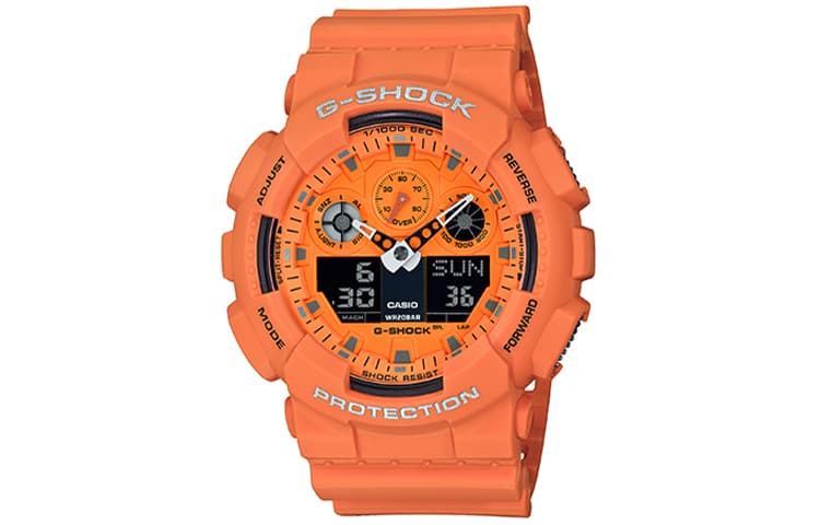 Часы CASIO G-SHOCK YOUTH 55*51.2mm GA-100RS-4A - изображение 1