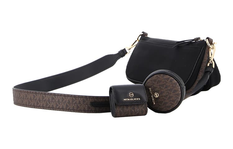 Сумка через плечо Michael Kors Jet Set Black - изображение 6