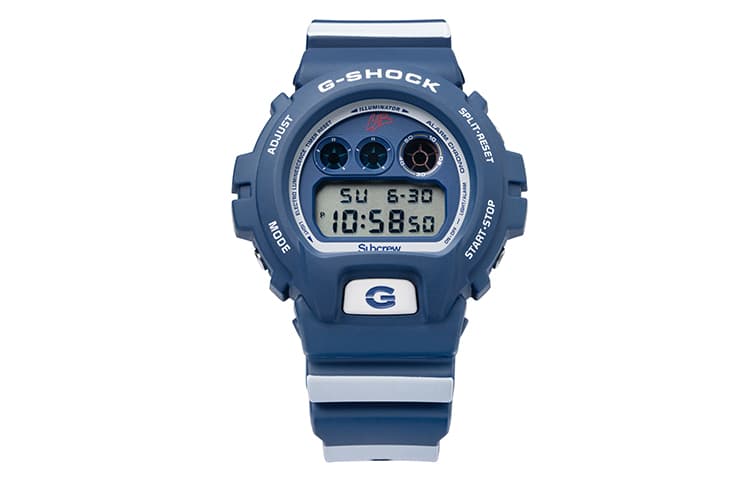 Часы CASIOxG-SHOCK x SUBCREW x STEVE DW-6900SBC20-2PRSK8BAG - изображение 1