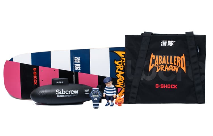 Часы CASIOxG-SHOCK x SUBCREW x STEVE DW-6900SBC20-2PRSK8BAG - изображение 2