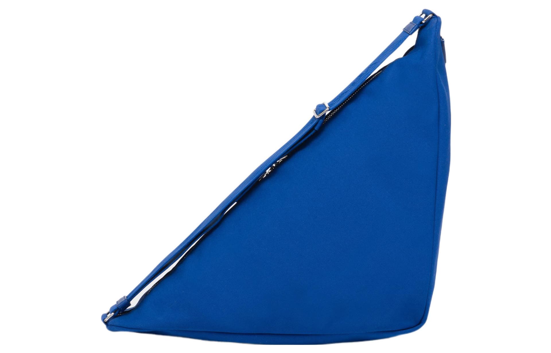 Сумка через плечо Prada Triangle Cobalt Blue - изображение 3