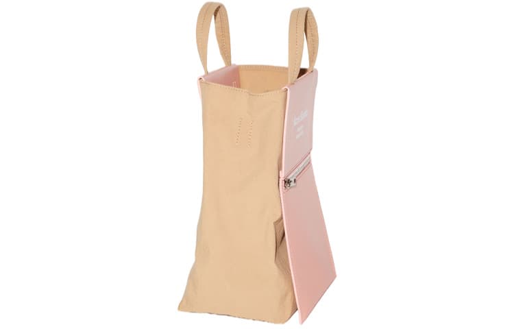 Сумка Acne Studios Mini Tote Brown/Pink - изображение 3