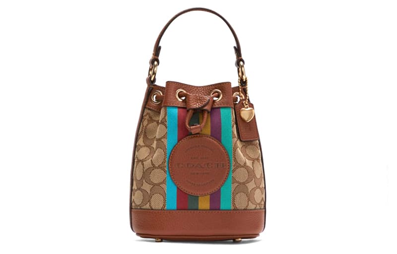 Сумка Coach Dempsey Bucket Bag Brown Monogram - изображение 1