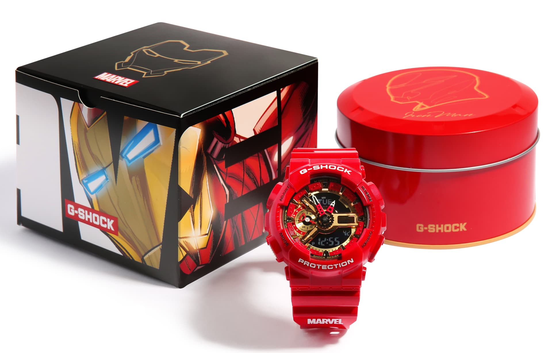 Часы G-SHOCKX MARVEL GA-110IRONMAN-4PR - изображение 4