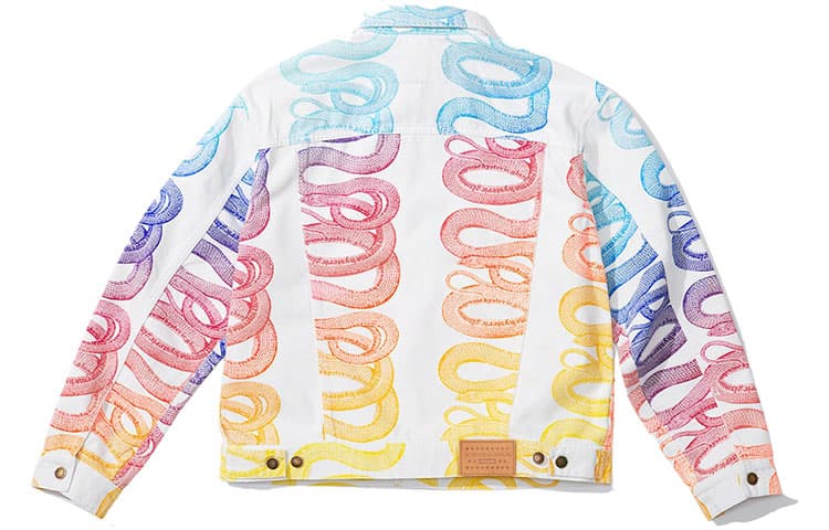 Куртка Supreme x HYSTERIC GLAMOUR Snake Denim Trucker Jacket - изображение 4