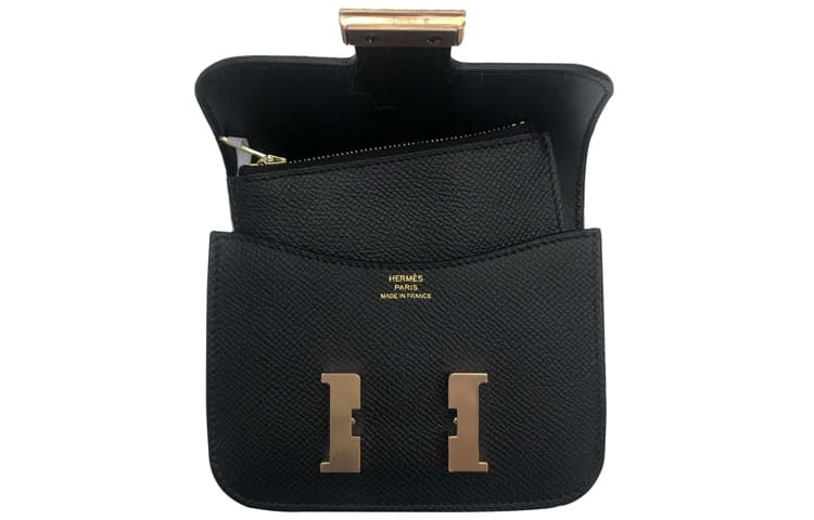 Поясная сумка Hermes Constance Slim Noir - изображение 4