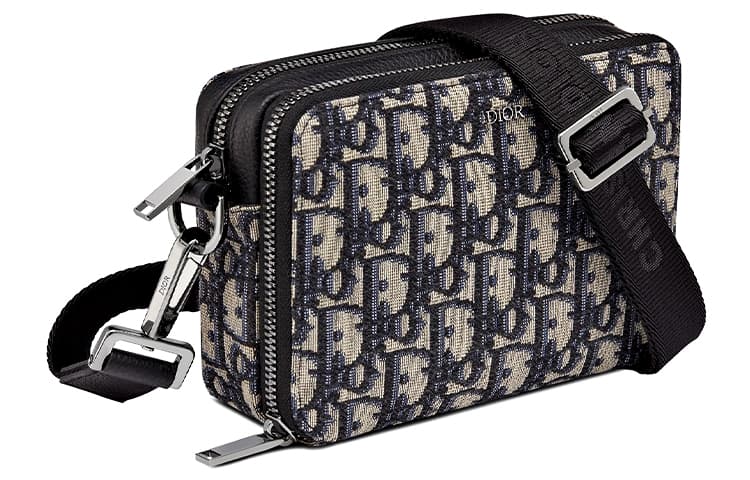 Мини-сумка DIOR Oblique Embroidered Shoulder Bag - изображение 2