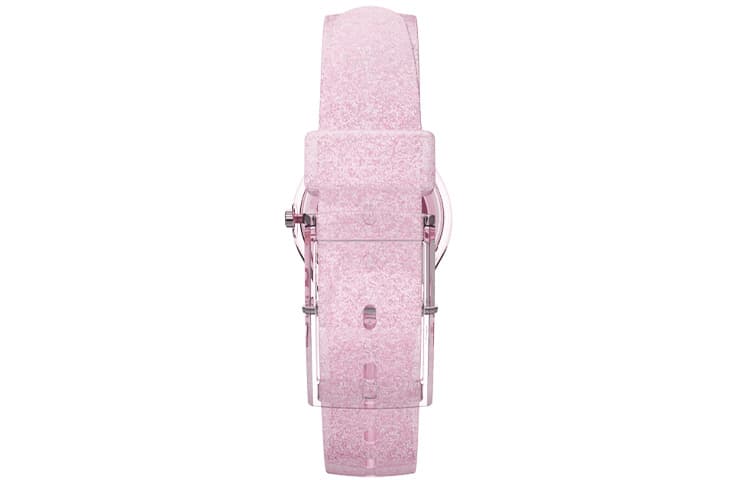 Часы Swatch Quartz Механизм Женские часы 25 мм Серебряный - изображение 2