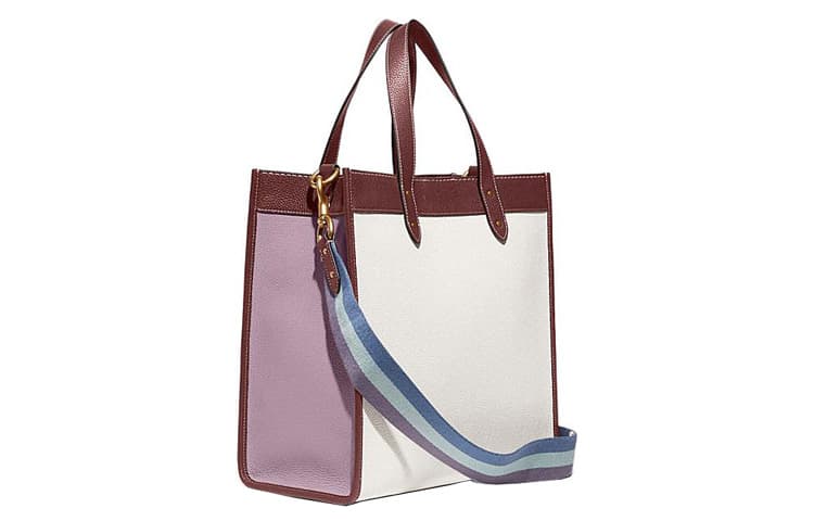 Сумка COACH x Disney Field 30 Tote Bag White Brown - изображение 2