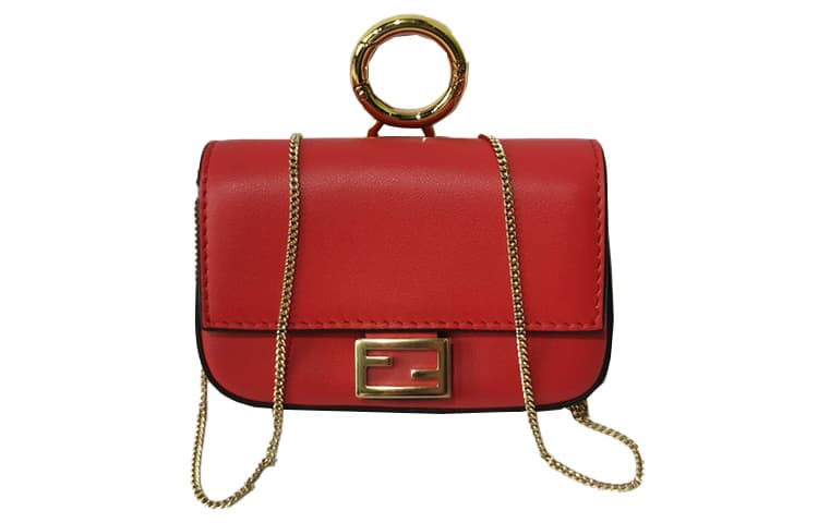 Сумка через плечо FENDI Baguette Logo - изображение 1